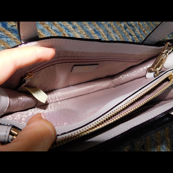 Kate Spade Black and taupe/grey tan NWOT - Picture 5 of 8